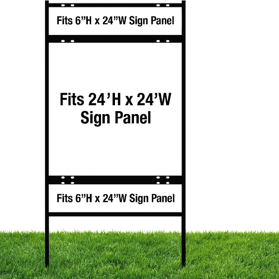 24" x 24" Real Estate Sign Frame