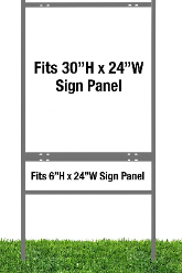 30" x 24" Real Estate Sign Frame