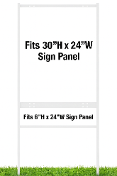 30" x 24" Real Estate Sign Frame