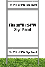 30" x 24" Real Estate Sign Frame