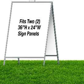 36" x 24" Sidewalk Stand
