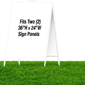 36" x 24" Sidewalk Stand