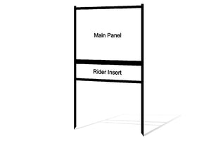 Real Estate Sign Frames (1) Rider