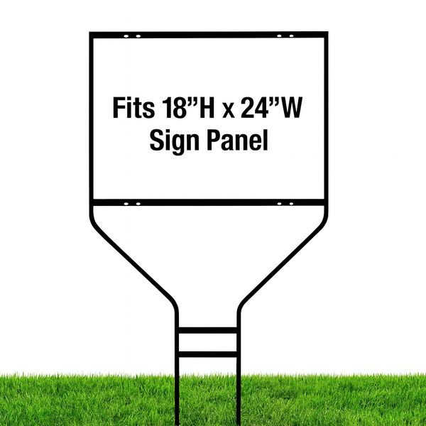 18" x 24" Round Rod Sign Frame
