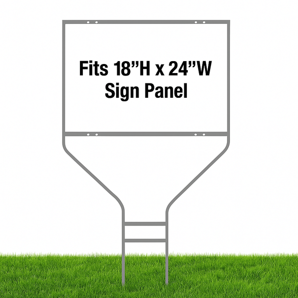 18" x 24" Round Rod Sign Frame