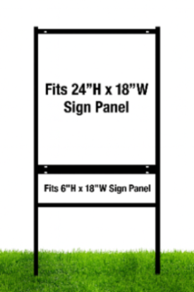 24" x 18" Real Estate Sign Frame