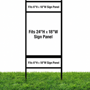 Real Estate Sign Frames (2) Riders – justsignframes.com