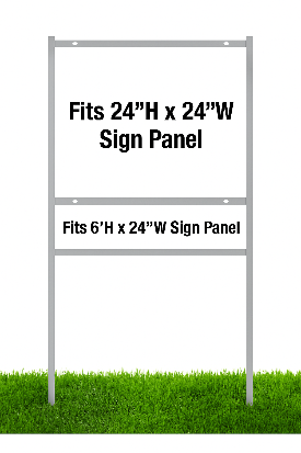 24" x 24" Real Estate Sign Frame