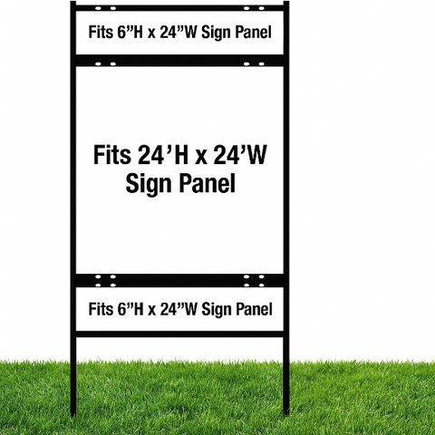 24" x 24" Real Estate Sign Frame