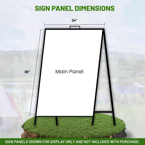 36" x 24" Sidewalk Stand