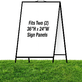 36" x 24" Sidewalk Stand