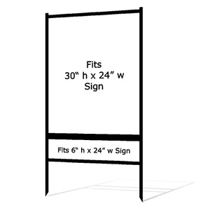 30" x 24" Real Estate Sign Frame