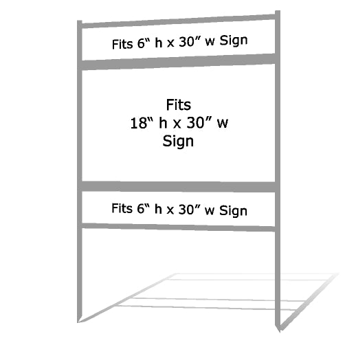 18" x 30" Real Estate Sign Frame