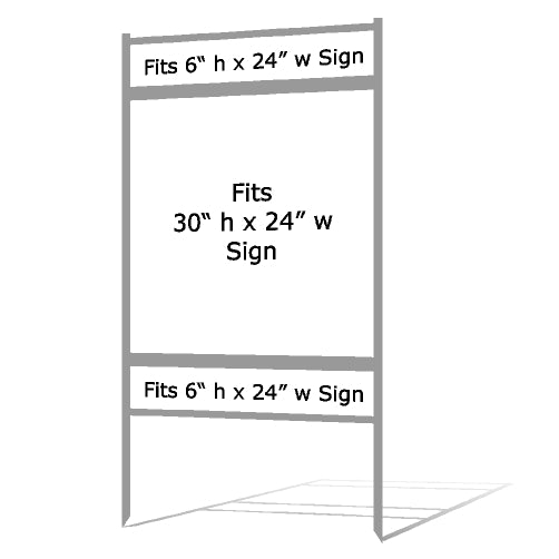 30" x 24" Real Estate Sign Frame