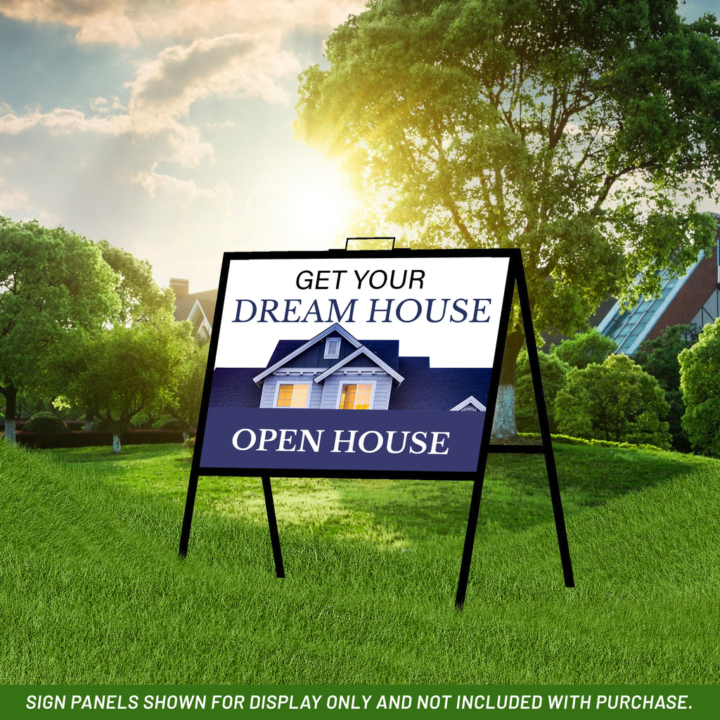 18 x 24 Open House A Frame Signs - justsignframes.com