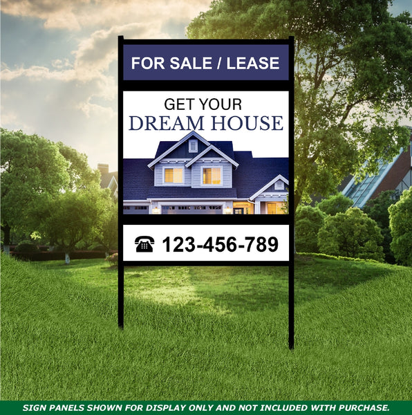 30" x 24" Real Estate Sign Frame