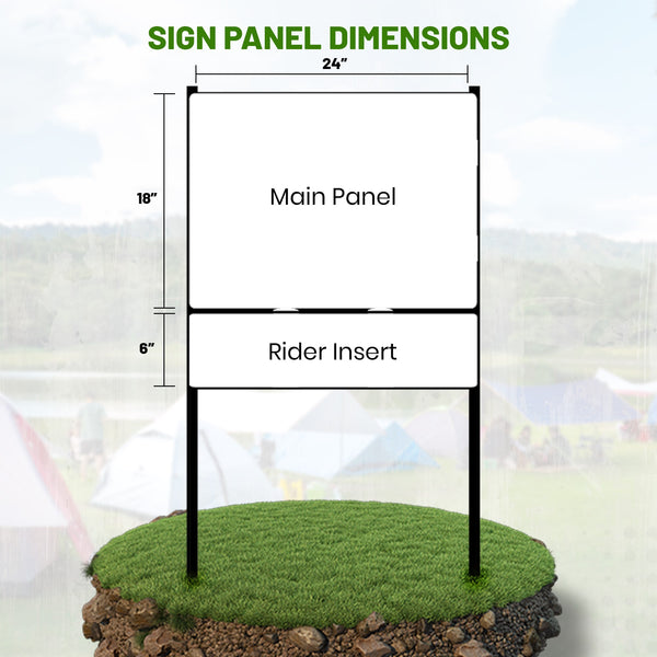 18" x 24" Real Estate Sign Frame