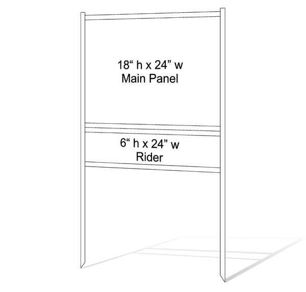 18" x 24" Real Estate Sign Frame