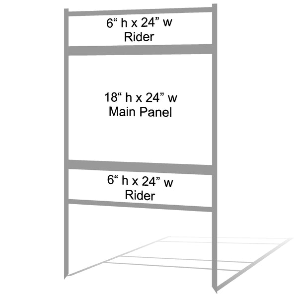 18" x 24" Real Estate Sign Frame