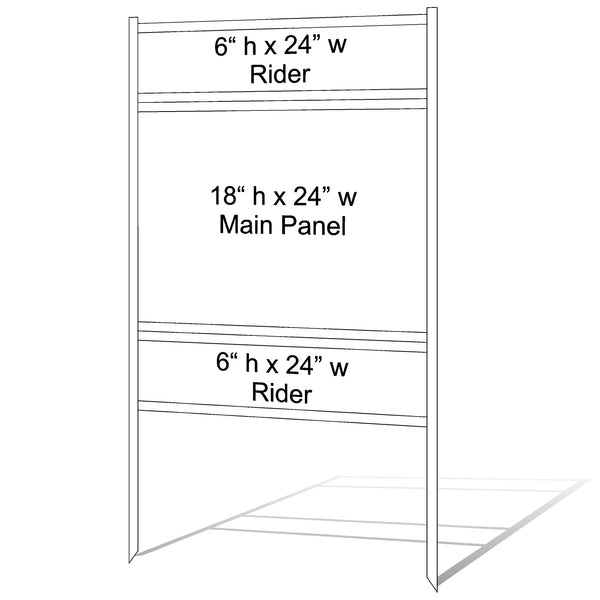 18" x 24" Real Estate Sign Frame