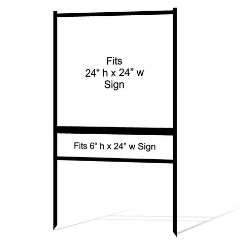 24" x 24" Real Estate Sign Frame