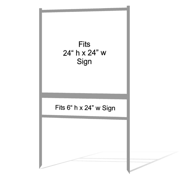 24" x 24" Real Estate Sign Frame